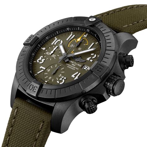 breitling avenger chronograph 44 wrist shot|breitling avenger 45 night mission.